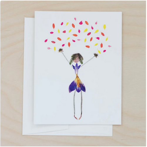  Petal People Press Confetti Card 