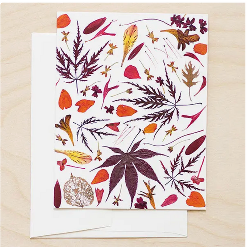  Petal People Press Autumn Card 