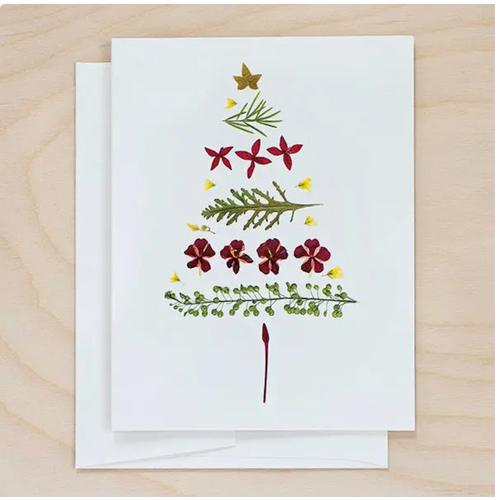  Petal People Press Merry Christmas Card 