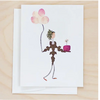 Petal People Press Cake & Balloons Birthday Card