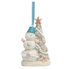 Cape Shore Beachy Snowman Ornament