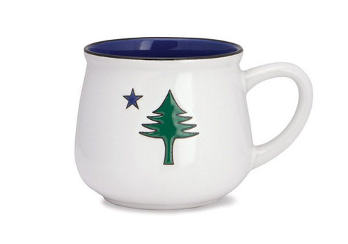  Cape Shore Old Port Mug Maine Flag 