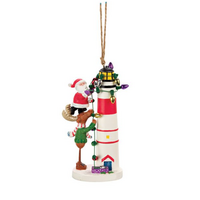 Lighthouse Santa Ornament Portsmouth