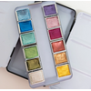 Bailey Rae Studio 12 Color Travel Metallic Watercolor Paint Palette