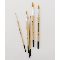 Round Tip Watercolor Brush Set 6 Piece