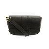 Joy Accessories Vegan Leather Baguette Convertible Crossbody