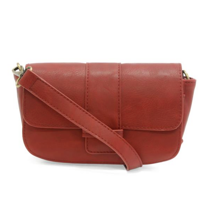 Vegan Leather Baguette Convertible Crossbody