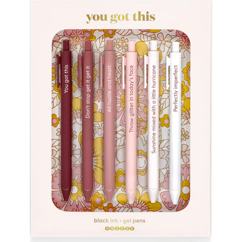  Snifty You Got This - Quotable Gel Pen Set 