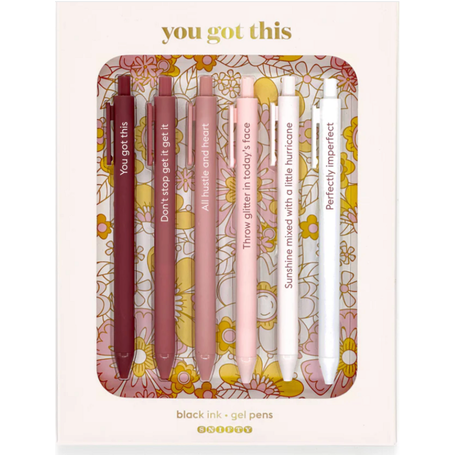 You Got This - Quotable Gel Pen Set