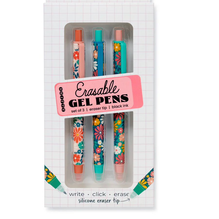 Erasable Pens Bloom set of 3