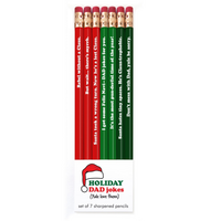 Holiday Dad Jokes Pencil Set