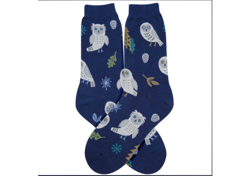  Foot Traffic Socks Snowy Owl Women's Socks 