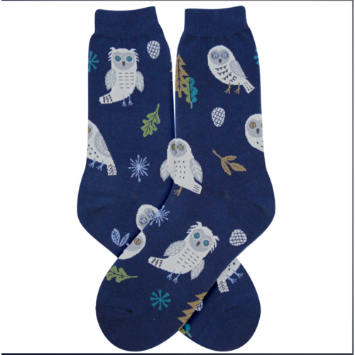  Foot Traffic Socks Snowy Owl Women's Socks 