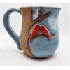 Mudworks Pottery Kissing Love Birds Mug