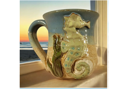  Mudworks Pottery Seahorse Mug 