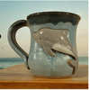 Mudworks Pottery Lester the Dolphin Mug