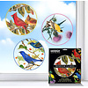 Modgy Window Cling Set of 3 John J. Audubon