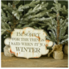 Ragon House Distressed I'm Sorry Winter Sign Ragon House Distressed I'm Sorry Winter Sign