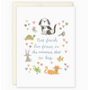 Biely & Shoaf Best Friends Live Forever Pet Sympathy Card