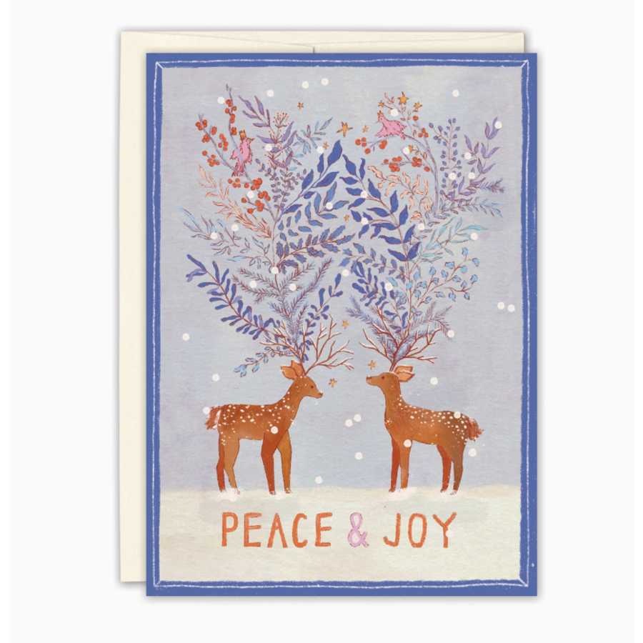 Peace & Joy Reindeer Boxed Cards