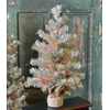Pre-Lit Tinsel Tree 24" Multi