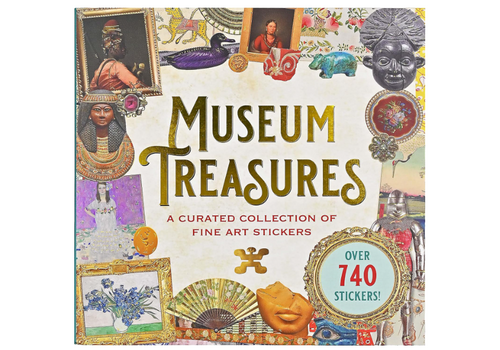  Peter Pauper Press Museum Treasures Sticker Book 