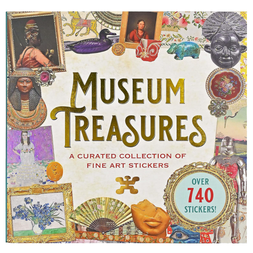  Peter Pauper Press Museum Treasures Sticker Book 