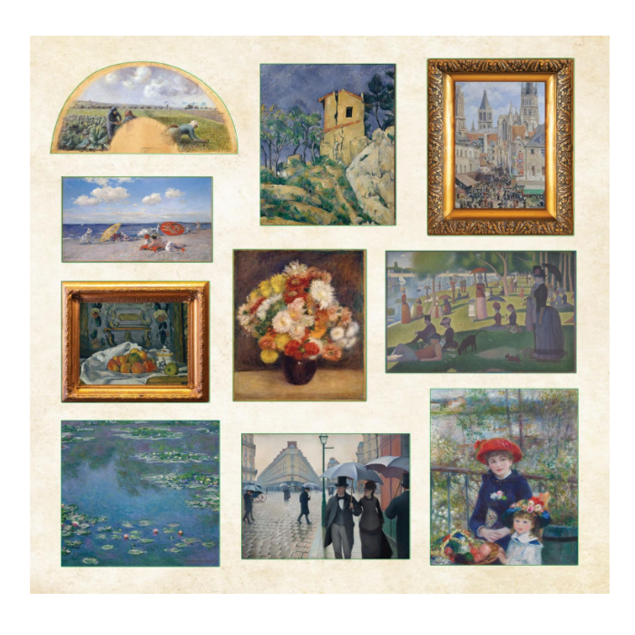 Museum Treasures Sticker Book