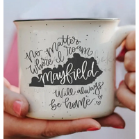 No Matter Where I Roam Camper Mug Maine