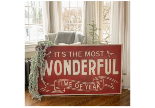  Ragon House 48" Most Wonderful Time Sign 