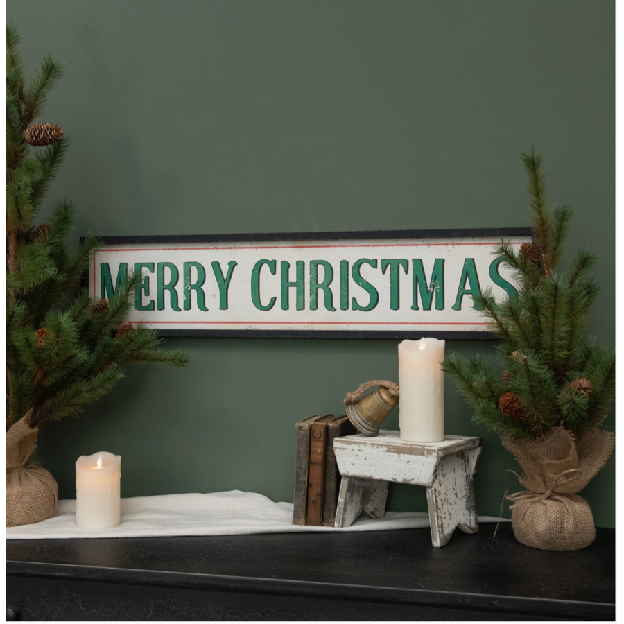 36" Merry Christmas Sign
