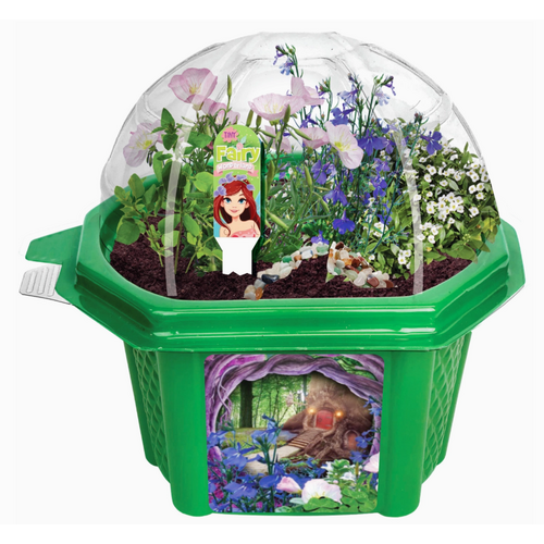 Silver Circle Products Tiny Fairy Wonderland Micro Terrarium 