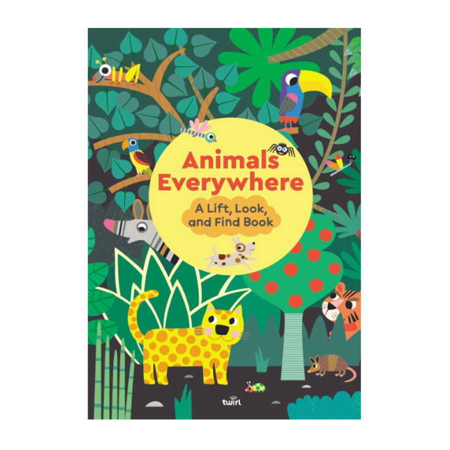 Animals Everywhere: A Lift, Look, and Find Book