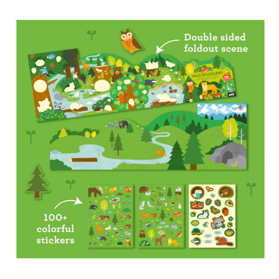 Sticker Activity Set: Wild Woodland