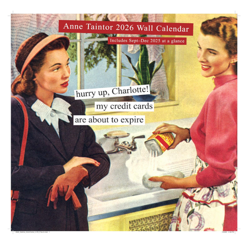  Anne Taintor 2026 Wall Calendar 