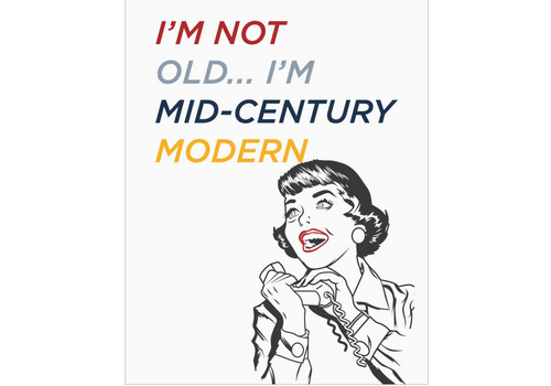  Fridgedoor I'm Mid-Century Modern Magnet 