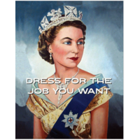 Dress for the Job You Want Magnet