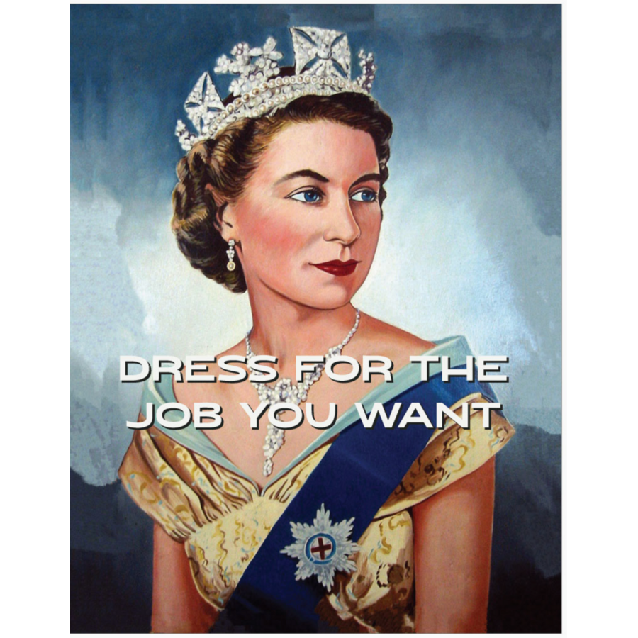 Dress for the Job You Want Magnet