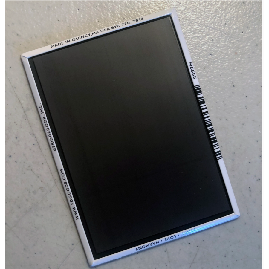 Paint By Number Style Autumn Scene Magnet