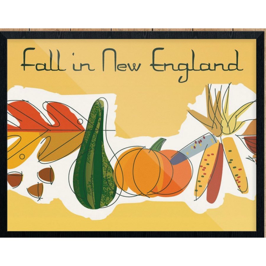 Fall in New England Magnet