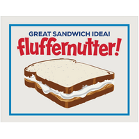 Fluffernutter Sandwich Magnet