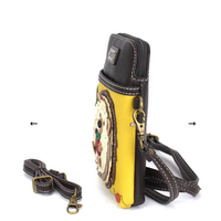 Cell Phone Crossbody Hedgehog Mustard