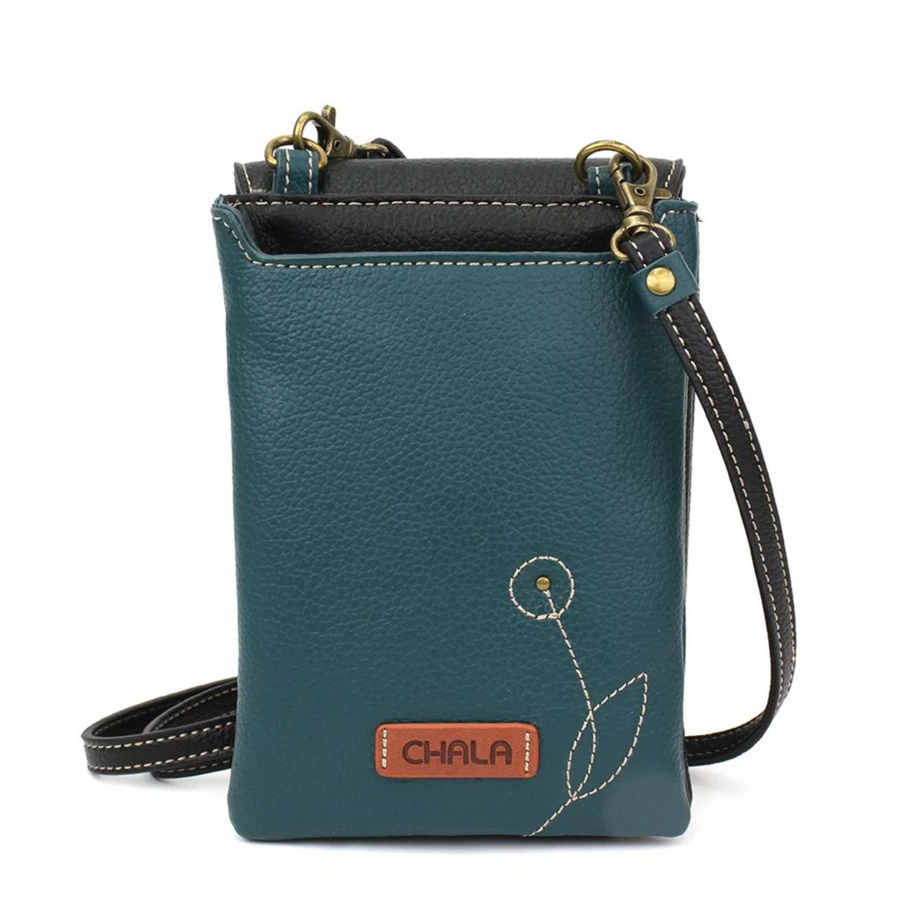 Flap Cell Phone Crossbody DragonFly Black