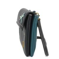 Flap Cell Phone Crossbody DragonFly Black
