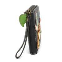 Zip Around Wallet Dragonfly Black