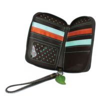 Zip Around Wallet Dragonfly Black