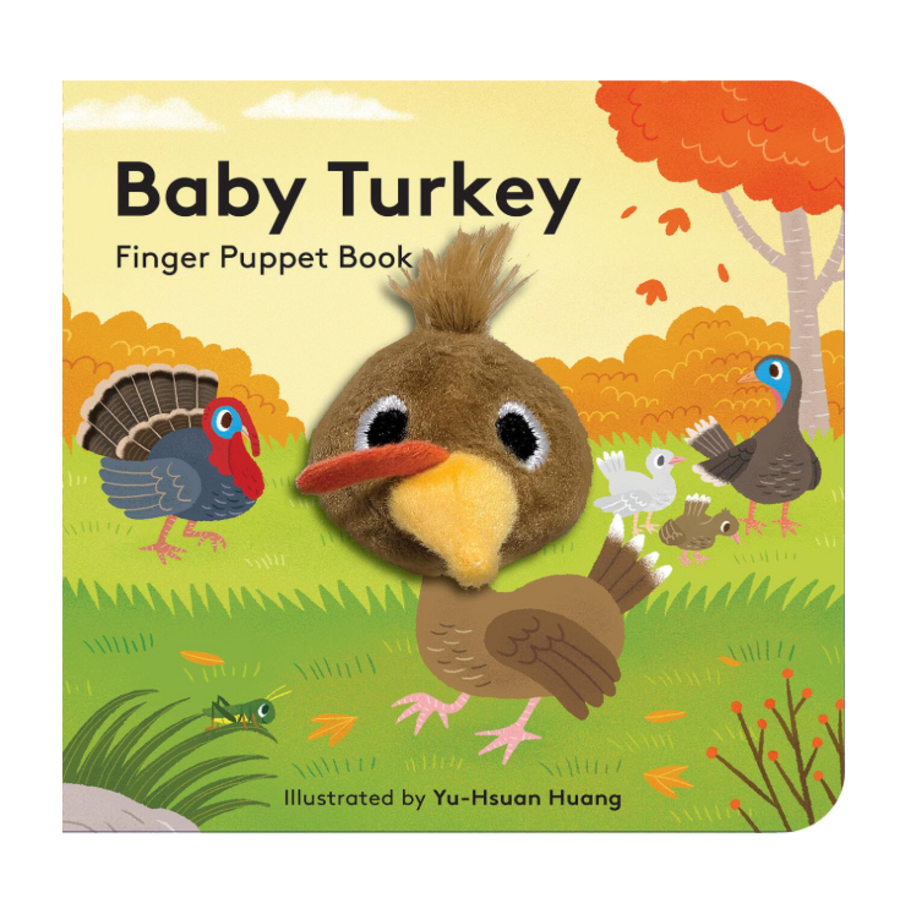 Baby Turkey Finger Puppet Book