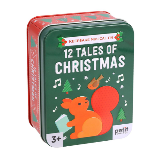  12 Tales of Christmas: 12 Short Stories in a Keepsake Musical Tin 
