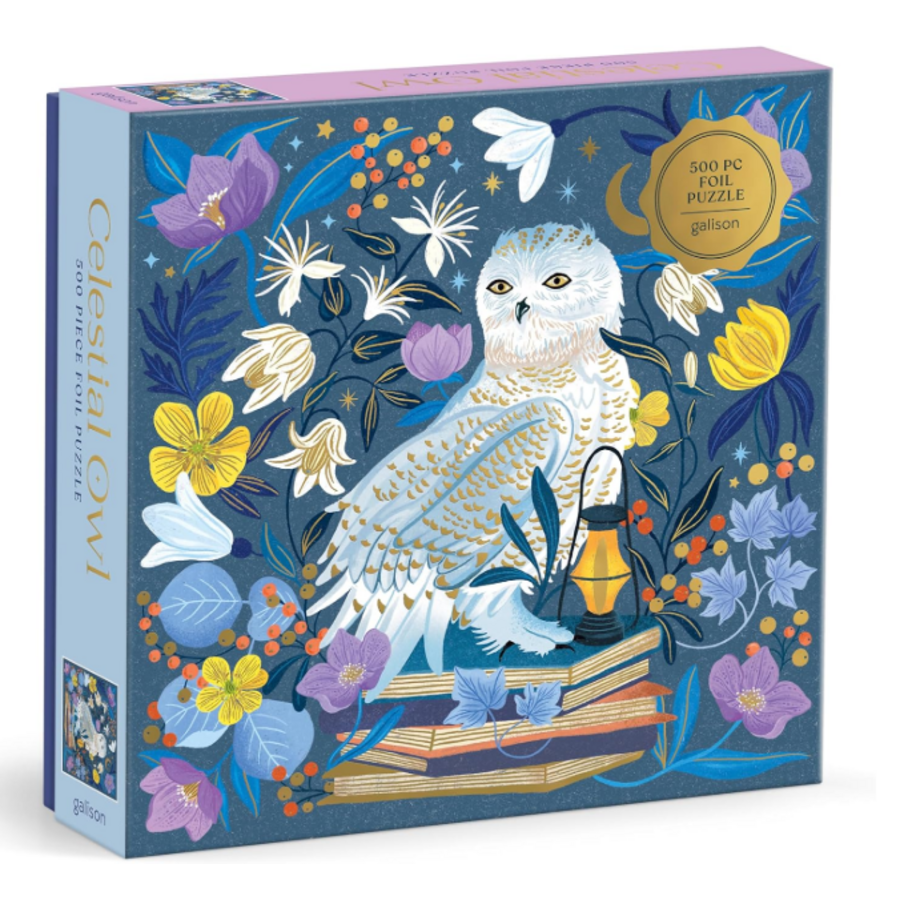 Celestial Owl 500 Piece Foil Puzzle