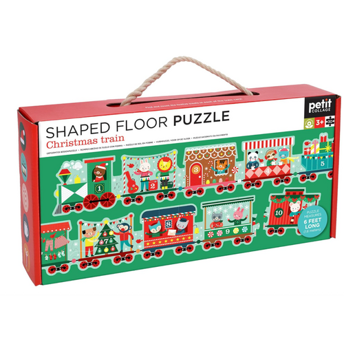  Christmas Train Shaped Floor Puzzle 